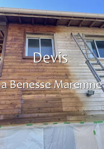 Devis  a Benesse Maremne