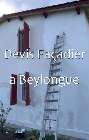 Devis Façadier a Beylongue