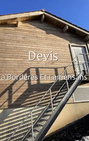 Devis  a Borderes Et Lamensans