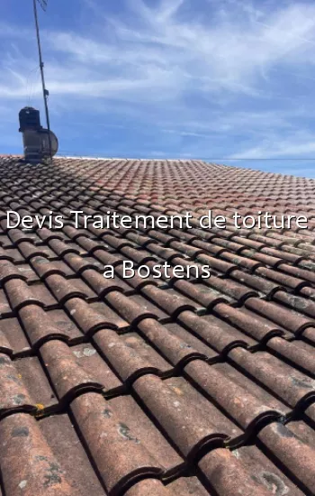 Devis Traitement de toiture a Bostens