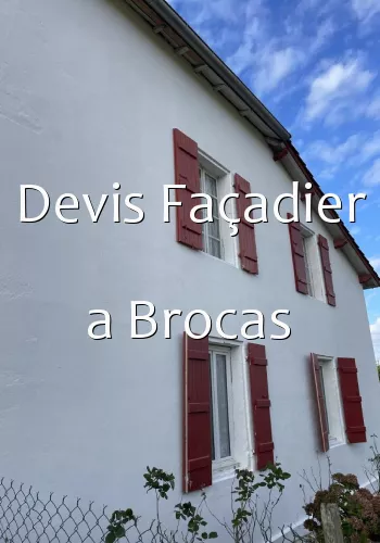 Devis Façadier a Brocas