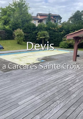 Devis  a Carcares Sainte Croix