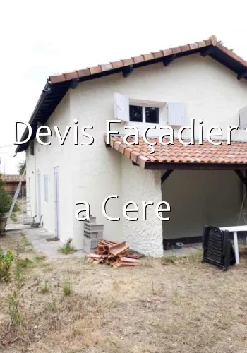 Devis Façadier a Cere