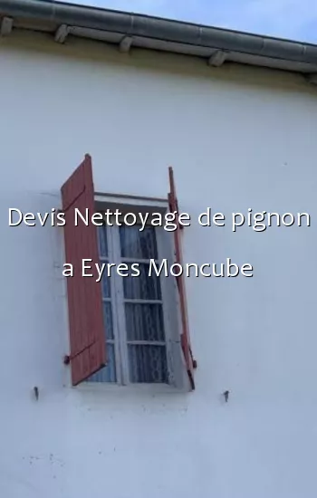 Devis Nettoyage de pignon a Eyres Moncube