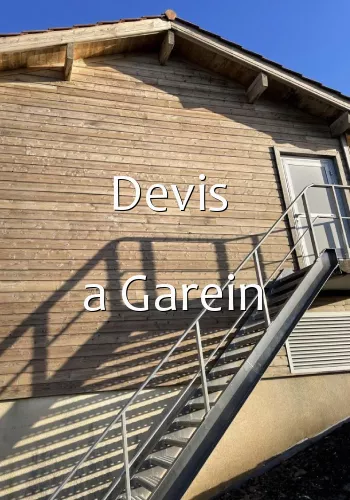 Devis  a Garein