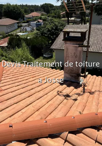 Devis Traitement de toiture a Josse