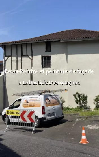 Devis Peintre et peinture de façade a Labastide D Armagnac