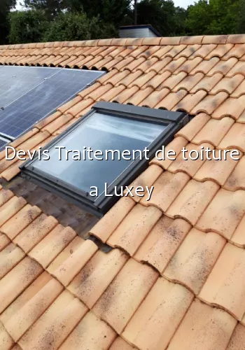 Devis Traitement de toiture a Luxey