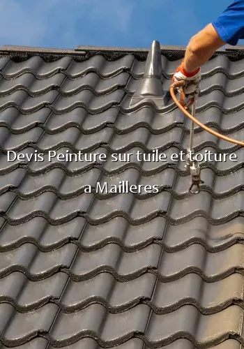 Devis Peinture sur tuile et toiture a Mailleres