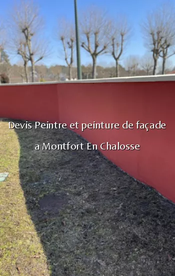 Devis Peintre et peinture de façade a Montfort En Chalosse