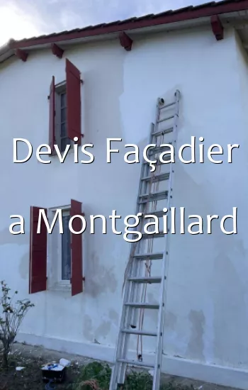 Devis Façadier a Montgaillard