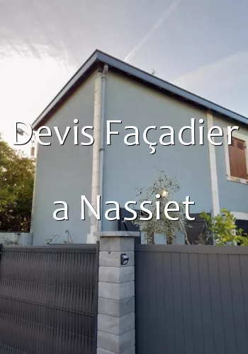 Devis Façadier a Nassiet