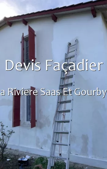 Devis Façadier a Riviere Saas Et Gourby