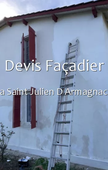 Devis Façadier a Saint Julien D Armagnac