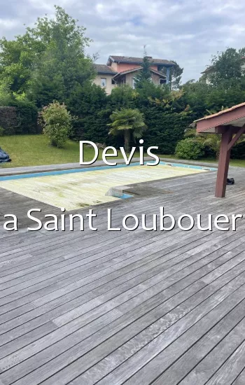 Devis  a Saint Loubouer