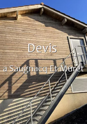 Devis  a Saugnacq Et Muret