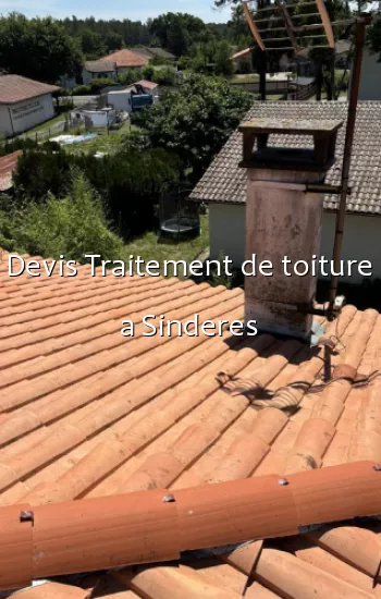 Devis Traitement de toiture a Sinderes